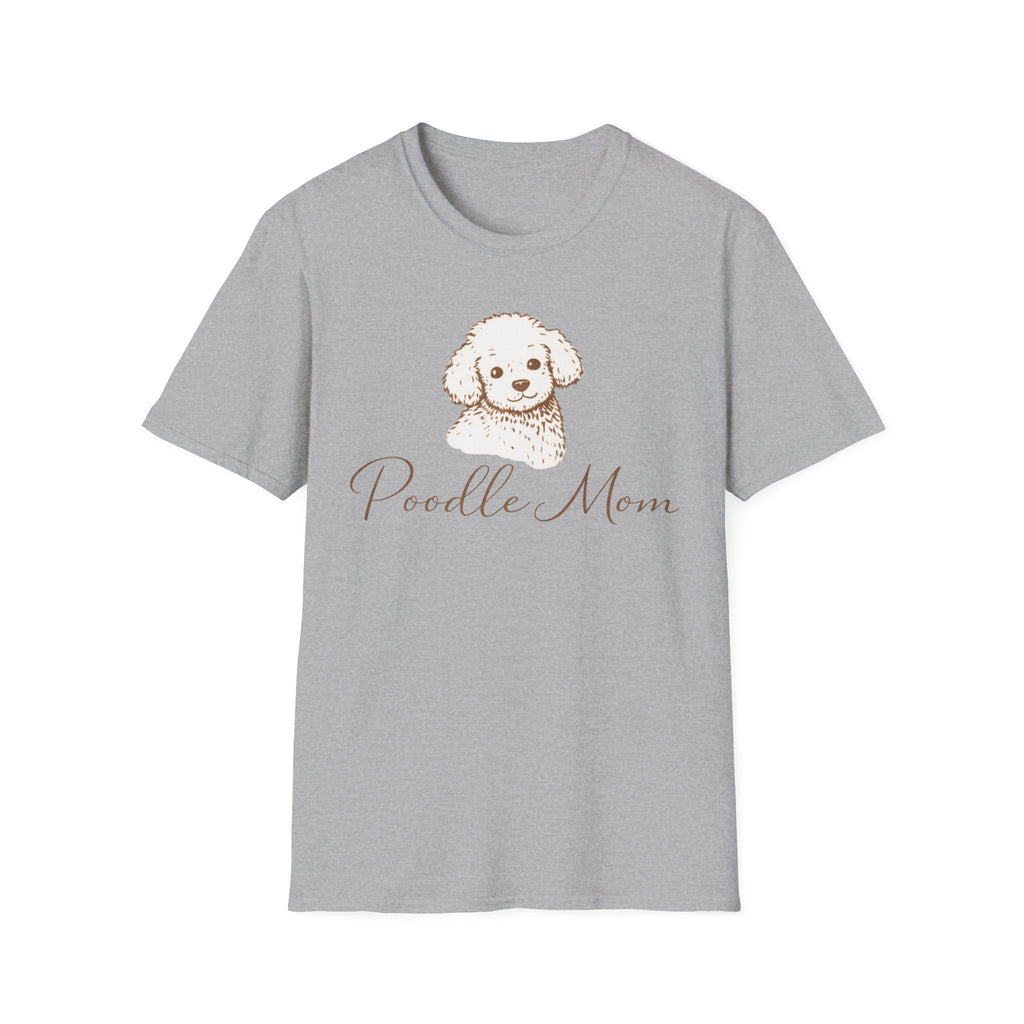 Poodle Mom - Creme Poodle T-Shirt
