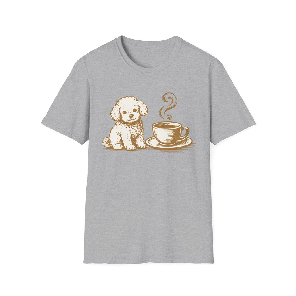 Poodle & Coffee Image T-Shirt