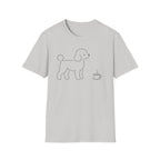 Poodle & Coffee Silhoutte T-Shirt