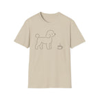 Poodle & Coffee Silhoutte T-Shirt