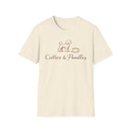 Coffee & Poodles Pup & Cup T-Shirt