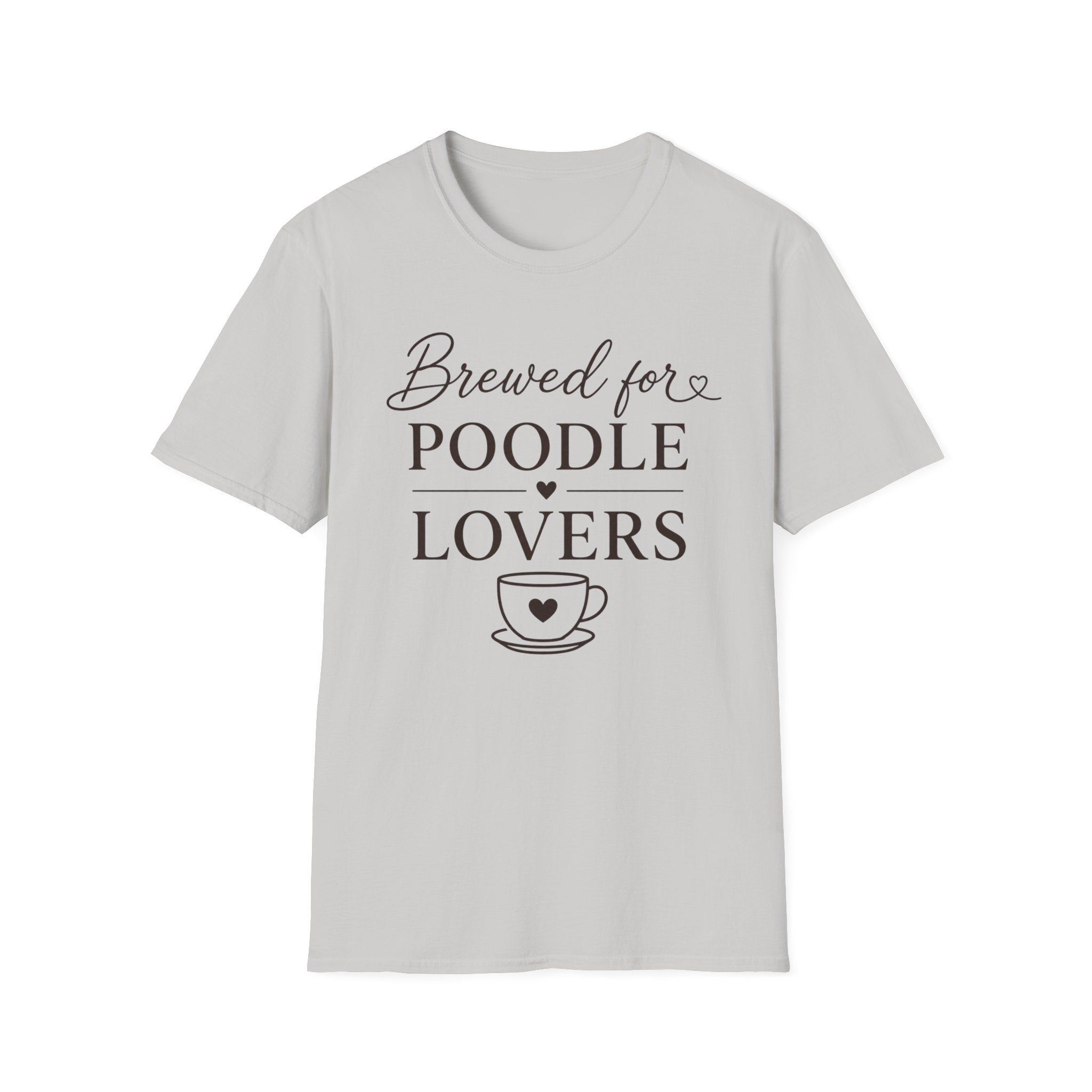 Brewed for Poodle Lovers T-Shirt
