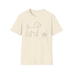 Poodle & Coffee Silhoutte T-Shirt