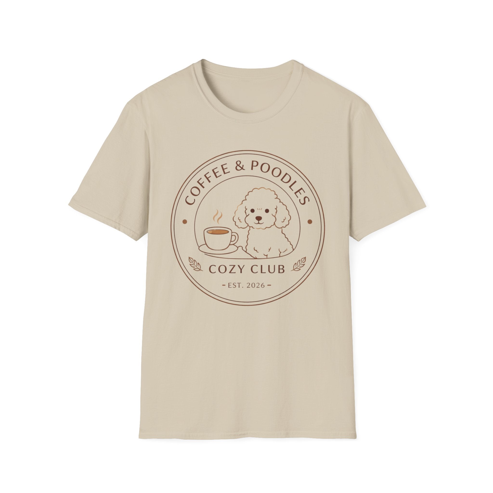 Cozy Club Badge  T-Shirt