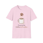 Powered By Coffee & Poodles T-Shirt