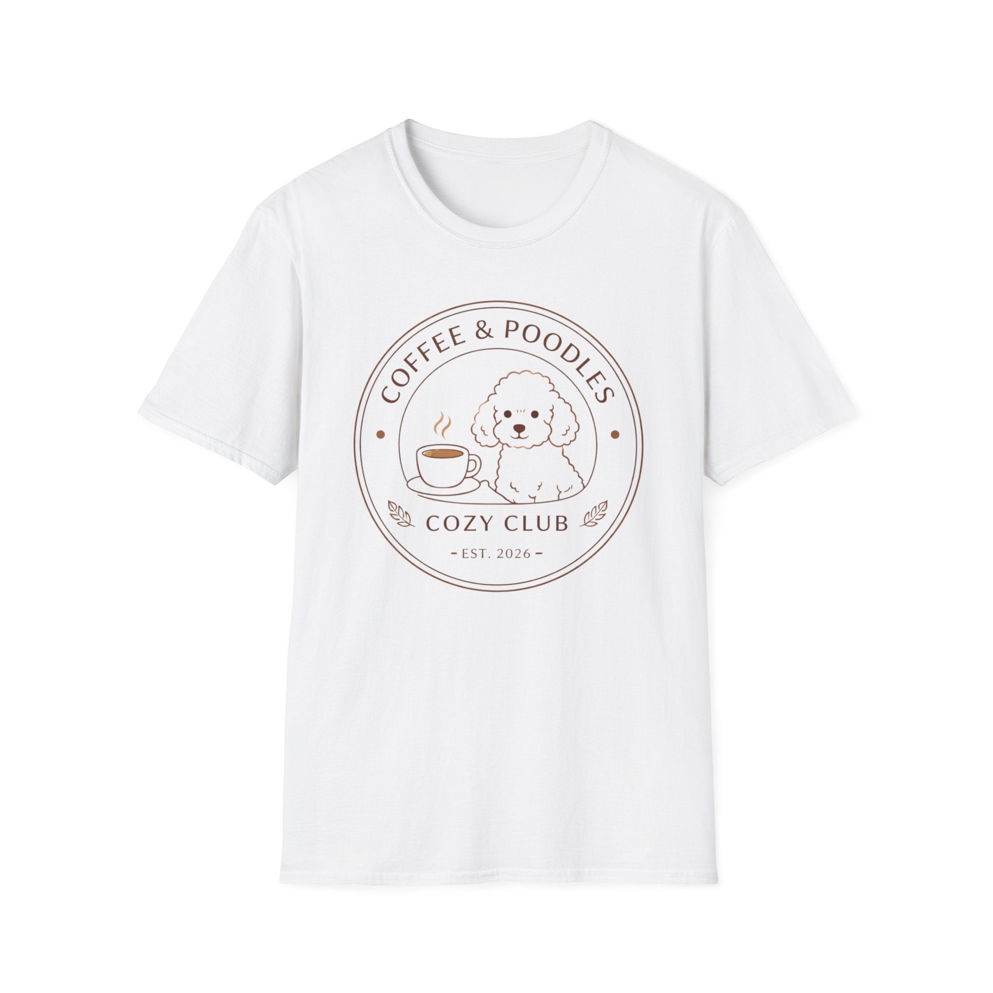 Coffee & Poodles Est. 2026 T-Shirt