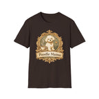 Poodle Mama Filigree Emblem T-Shirt