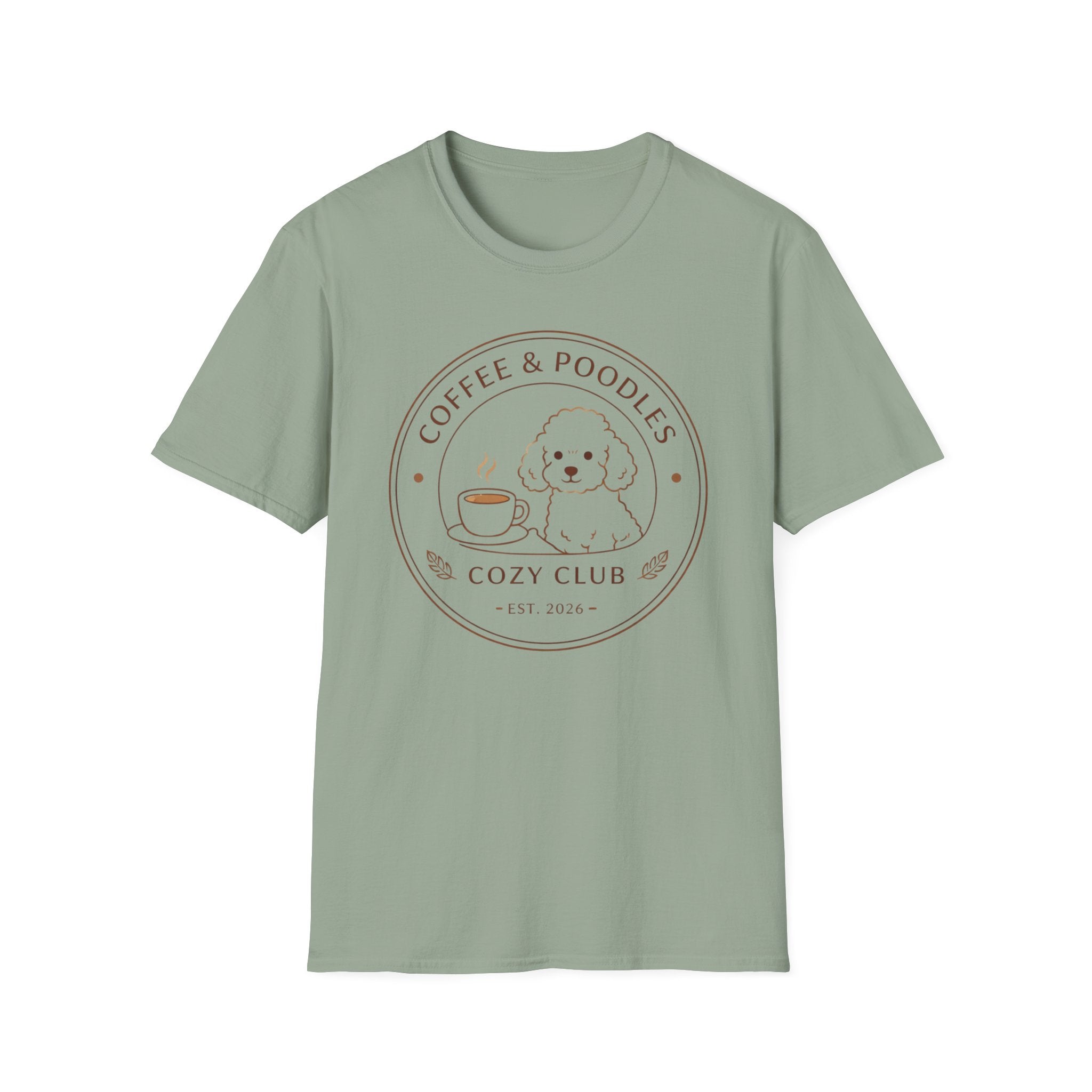 Coffee & Poodles Est. 2026 T-Shirt