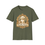 Poodle Mama Filigree Emblem T-Shirt
