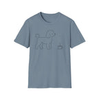 Poodle & Coffee Silhoutte T-Shirt