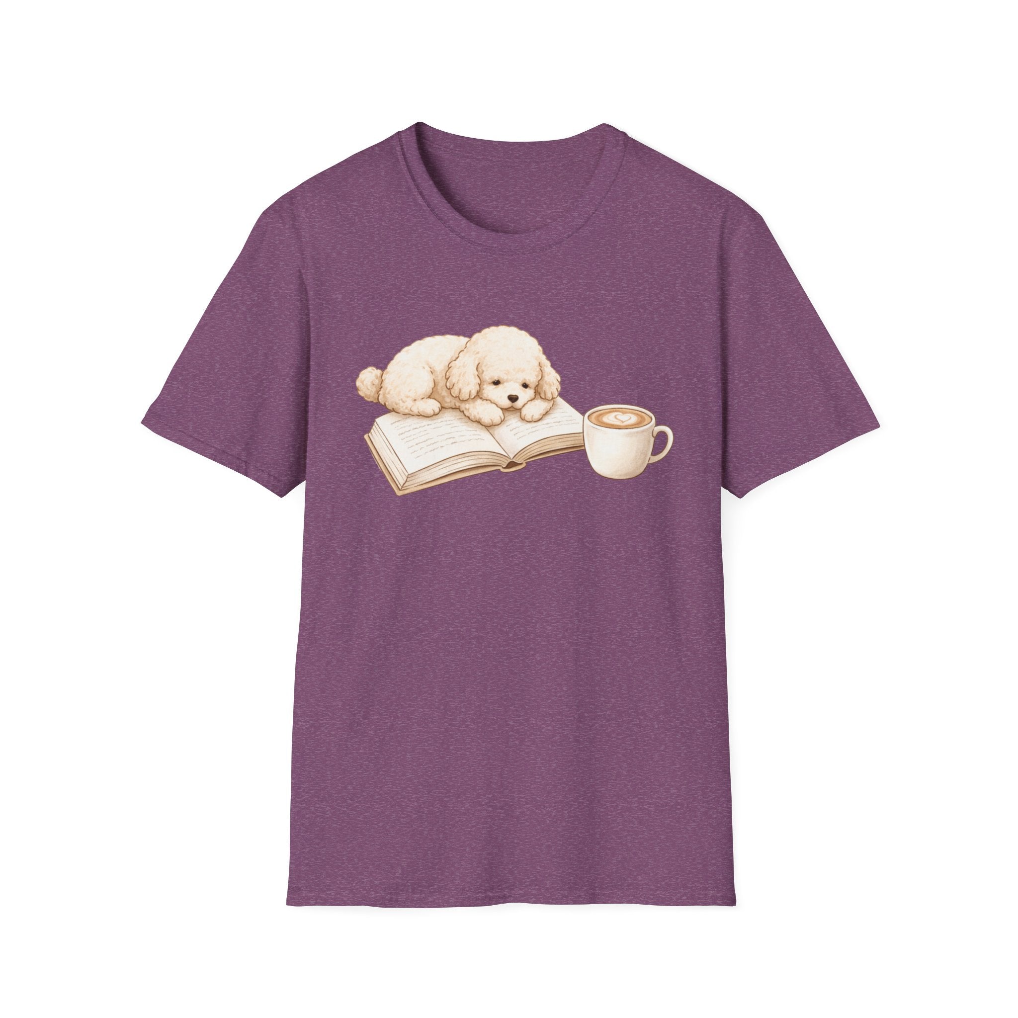 Poodle.Book.Coffee T-Shirt
