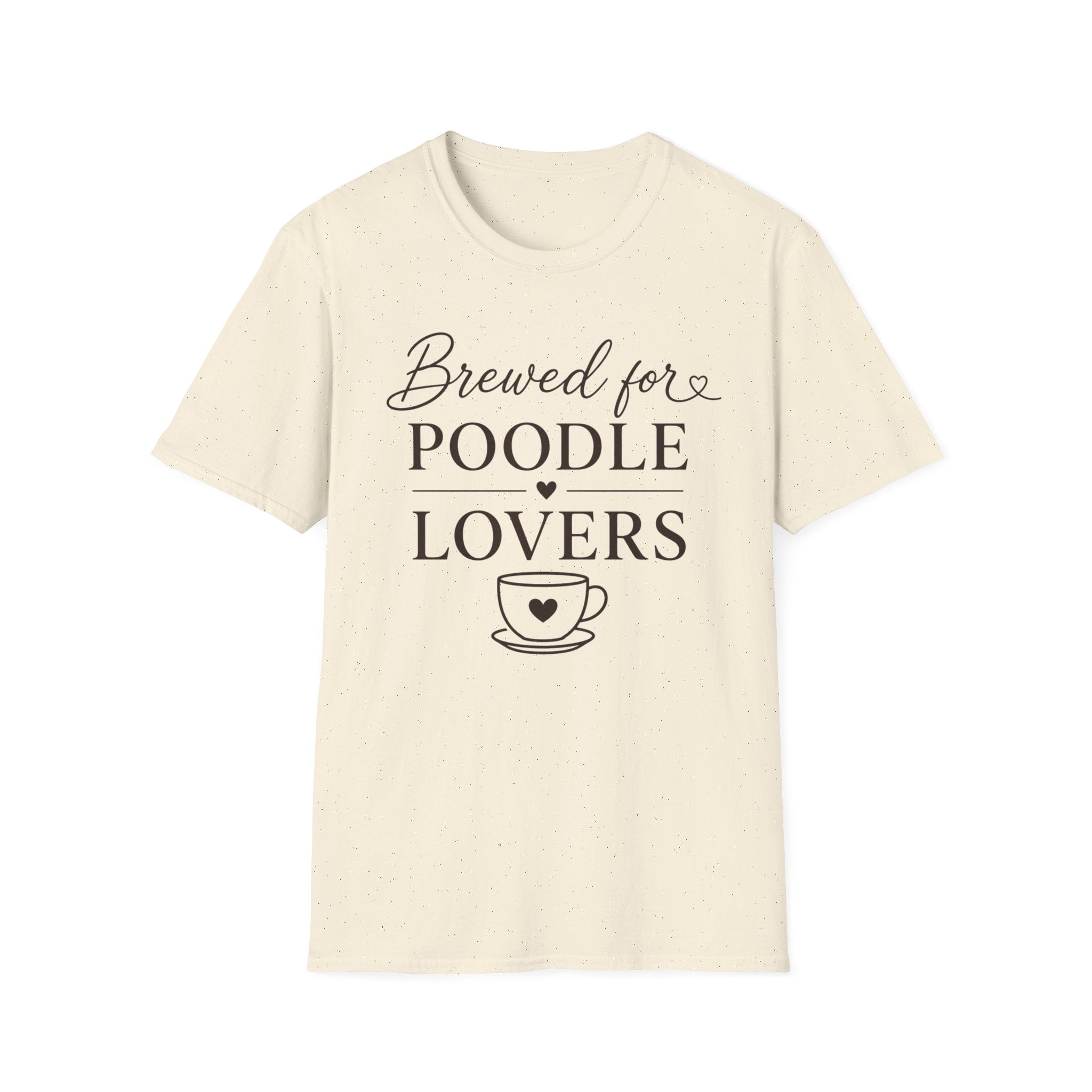 Brewed for Poodle Lovers T-Shirt