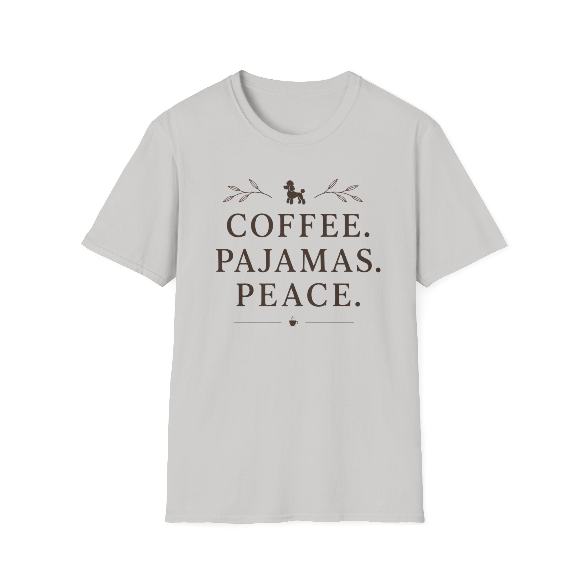 COFFEE.PAJAMAS.PEACE. T-Shirt