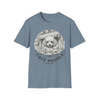 Cafe Poodle Paris Blk T-Shirt