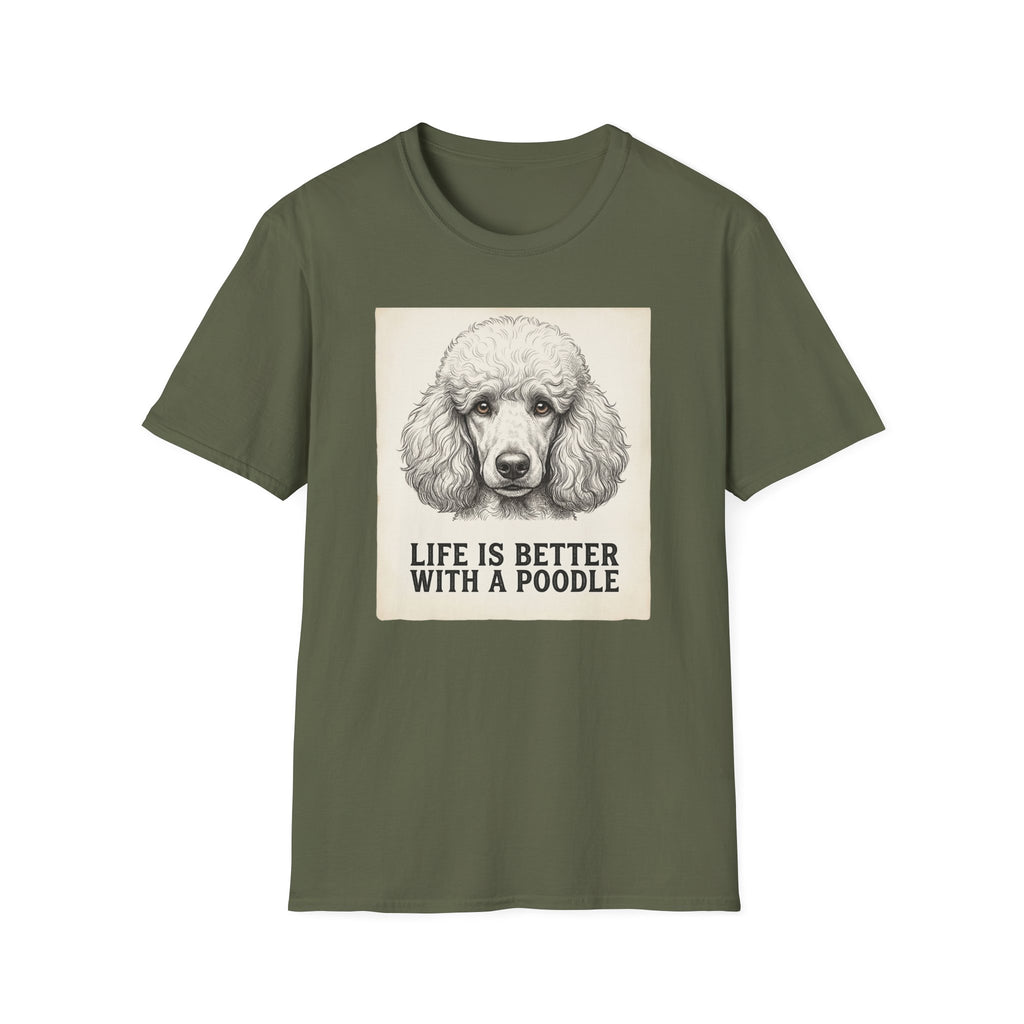 Life With A Poodle T-Shirt