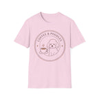 Coffee & Poodles Badge T-Shirt