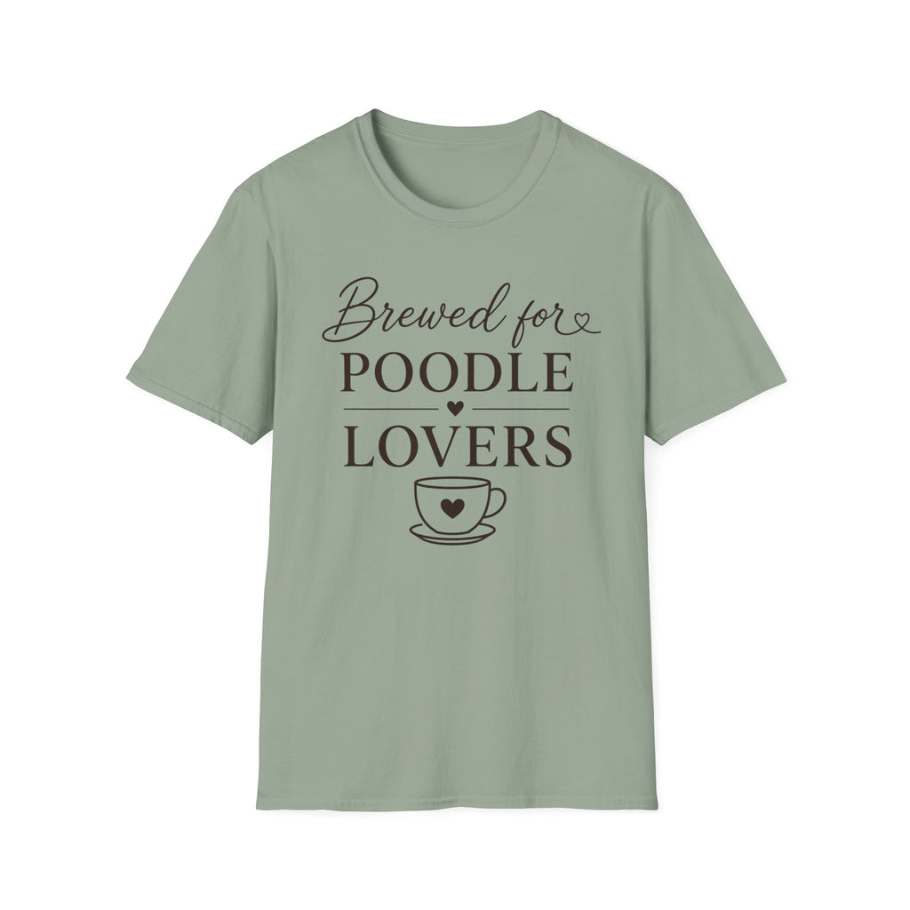 Brewed for Poodle Lovers T-Shirt