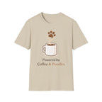 Powered By Coffee & Poodles T-Shirt