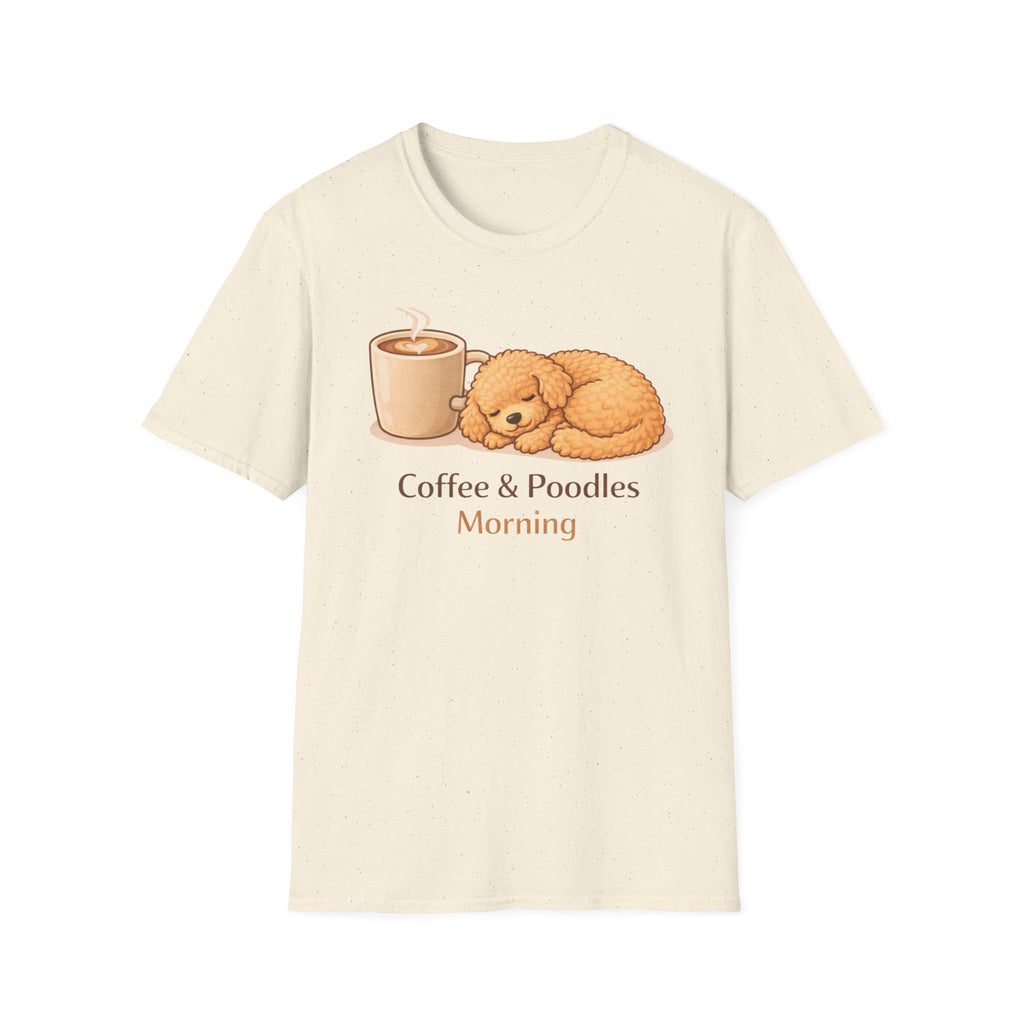 Coffee & Poodles Morning T-Shirt