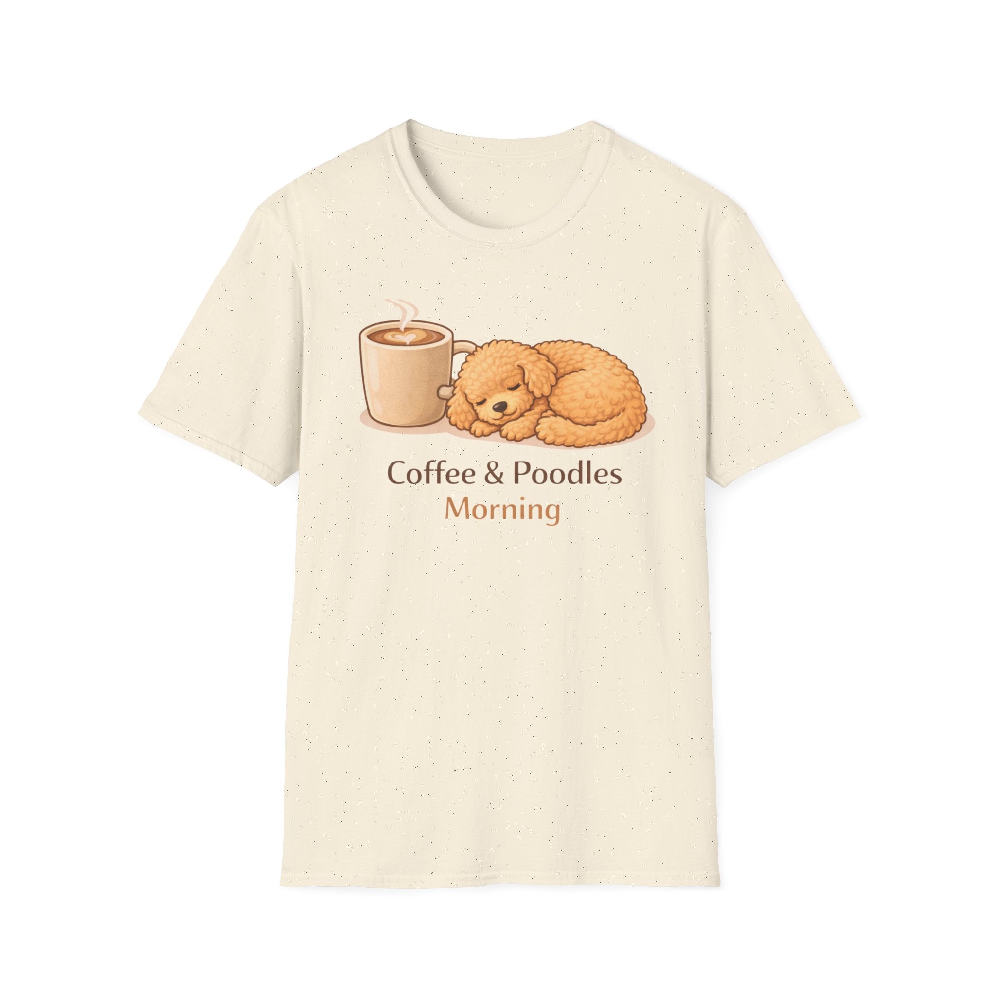 Coffee & Poodles Morning T-Shirt