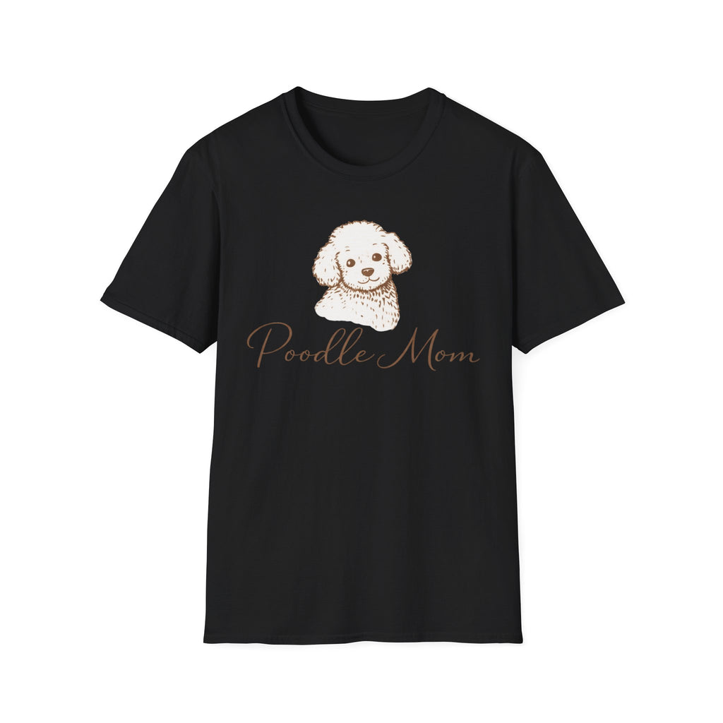 Poodle Mom - Creme Poodle T-Shirt