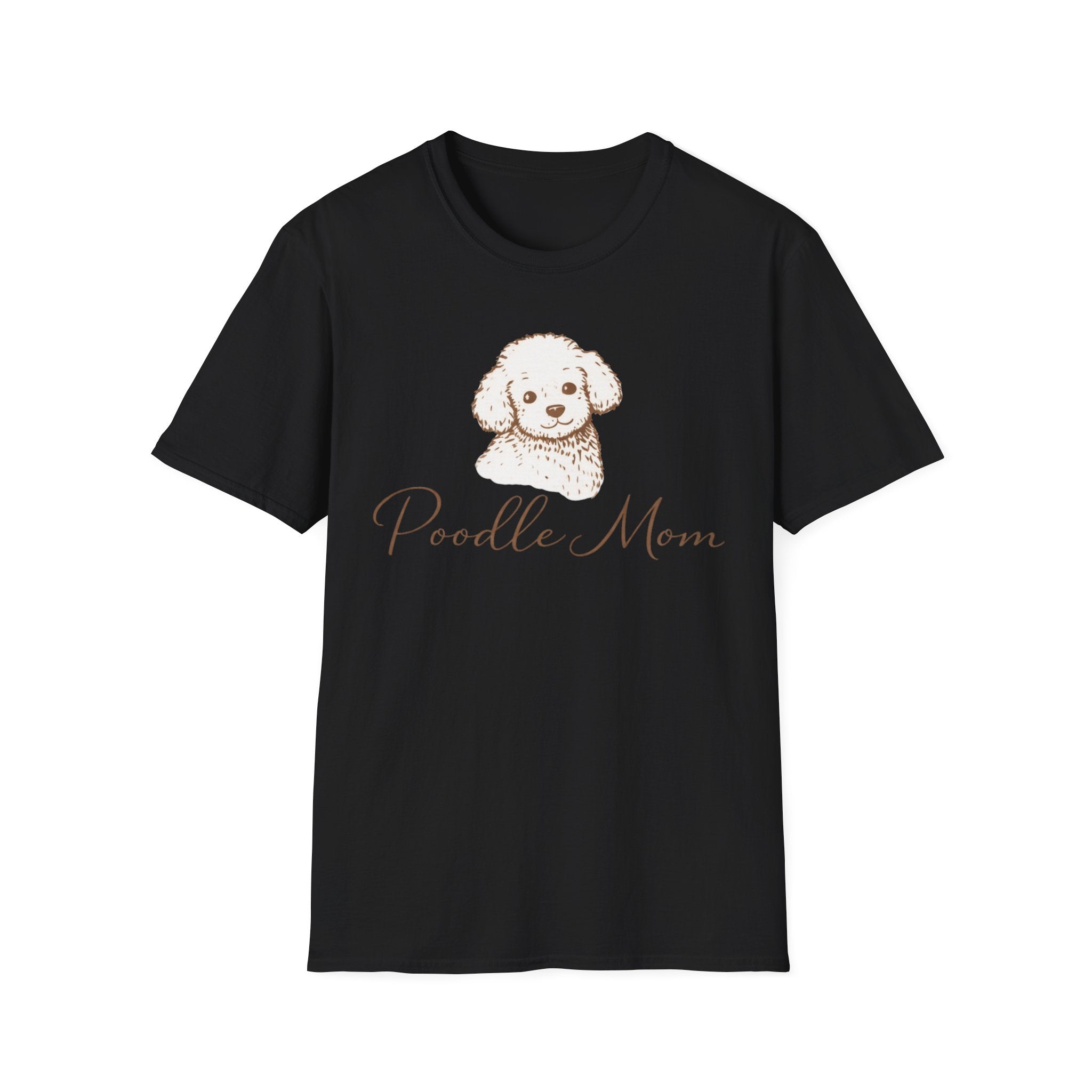 Poodle Mom - Creme Poodle T-Shirt