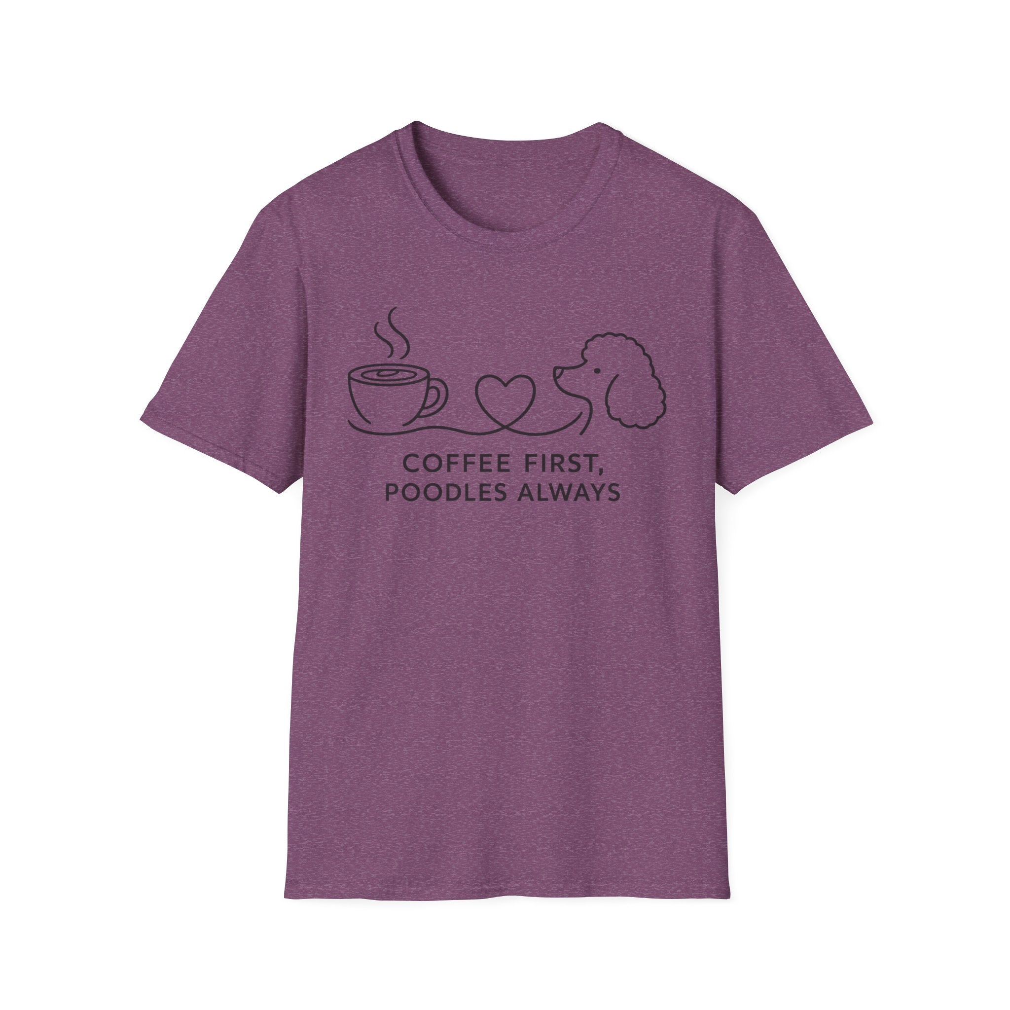 Coffee First, Poodles Always T-Shirt