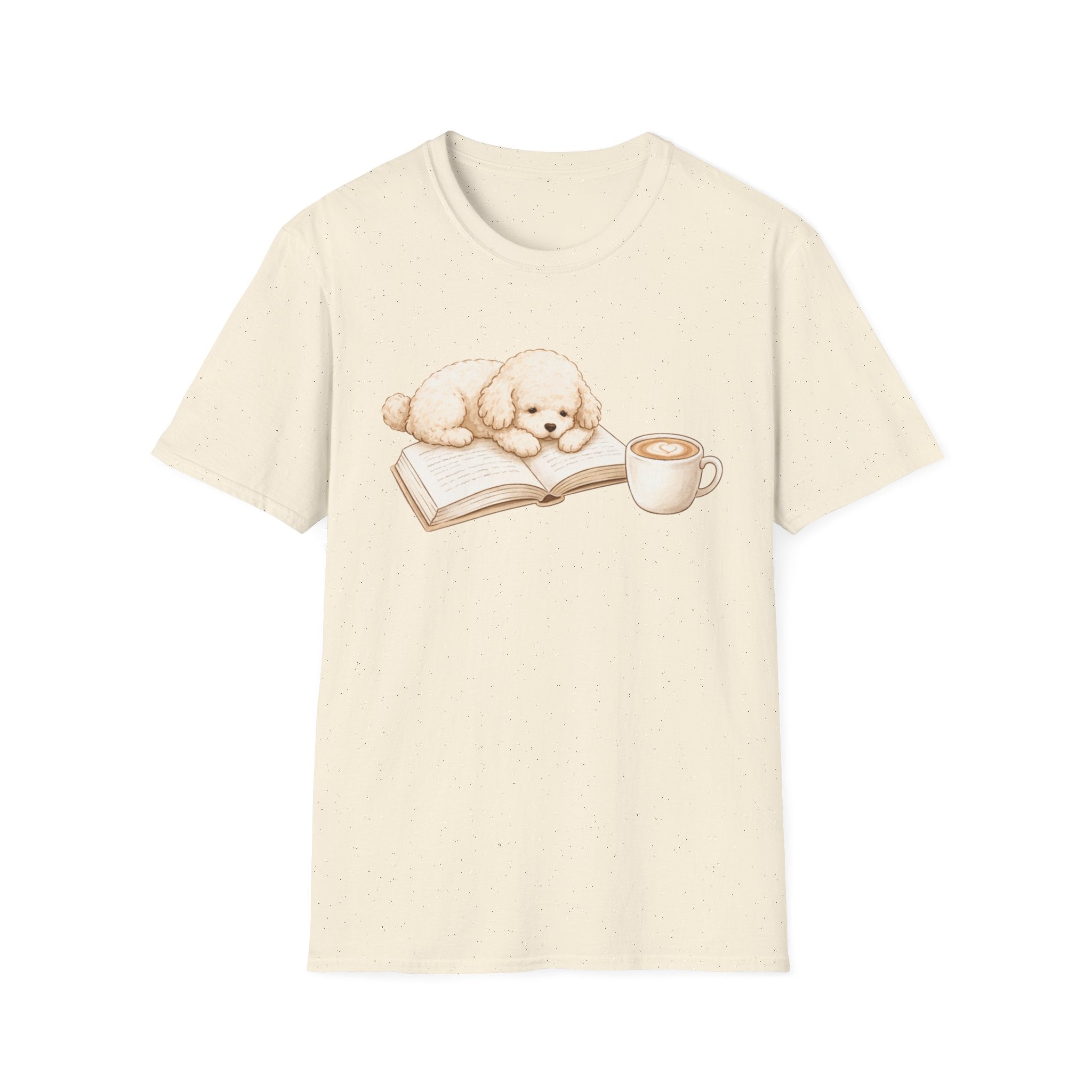 Poodle.Book.Coffee T-Shirt