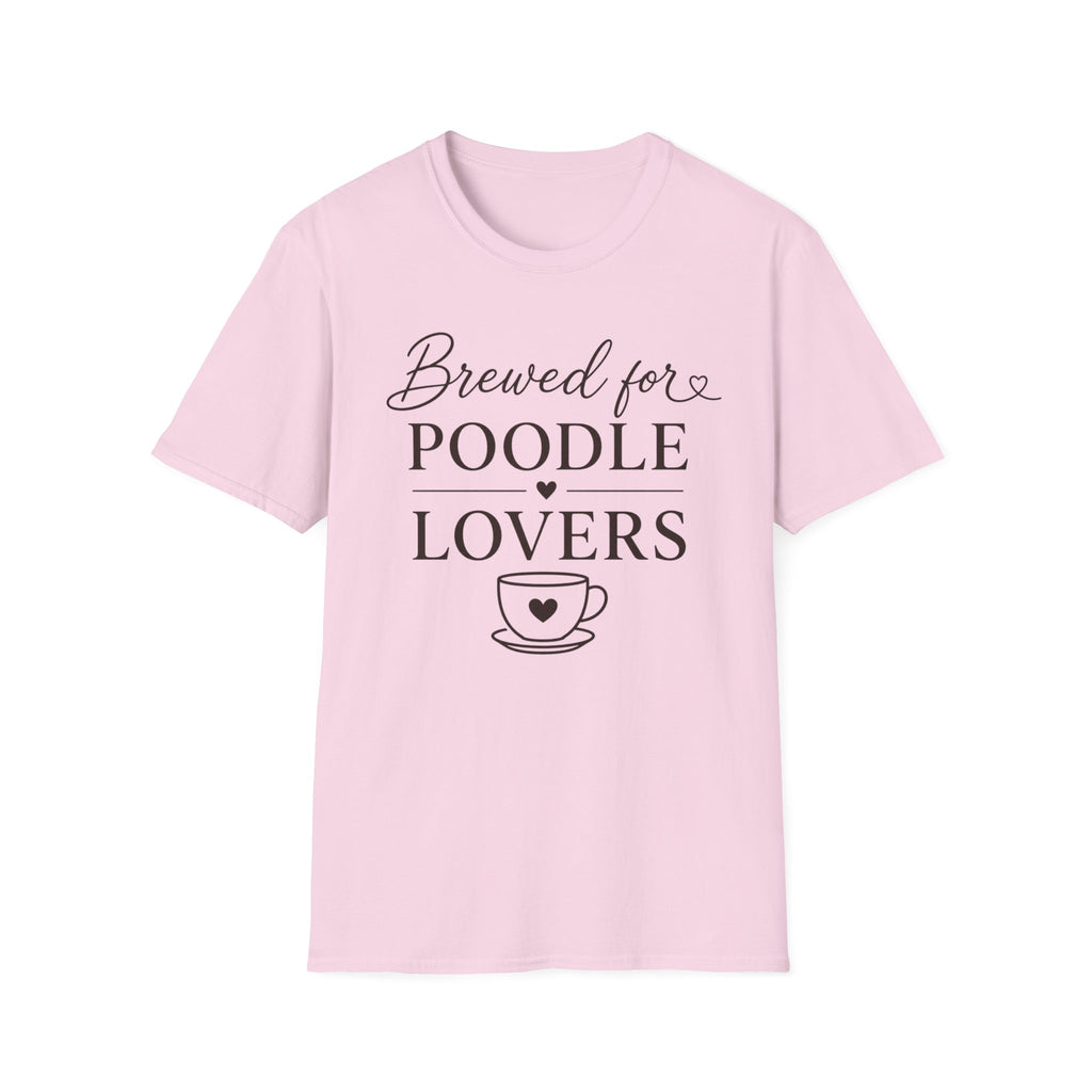 Brewed for Poodle Lovers T-Shirt