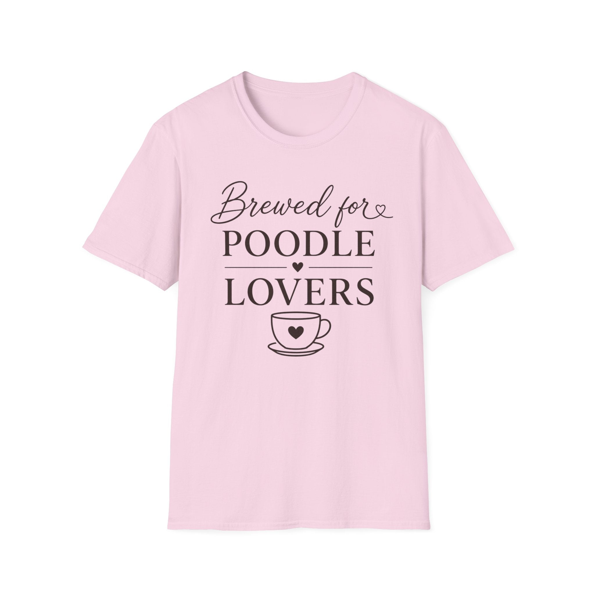 Brewed for Poodle Lovers T-Shirt