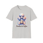 Watercolor Poodles & Coffee T-Shirt