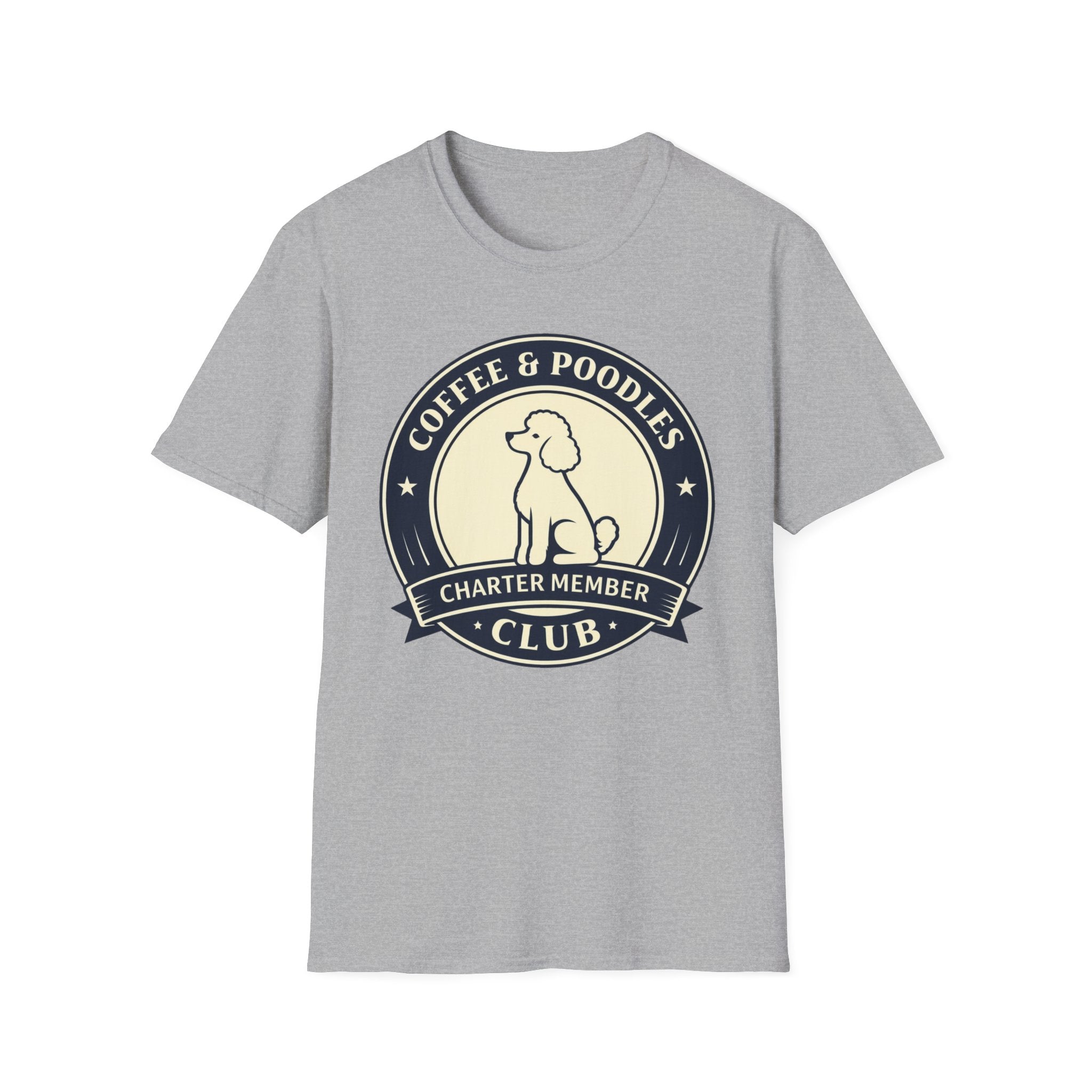 Coffee & Poodles Charter Club T-Shirt