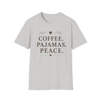 Coffee.Pajamas.Peace.Heart T-Shirt