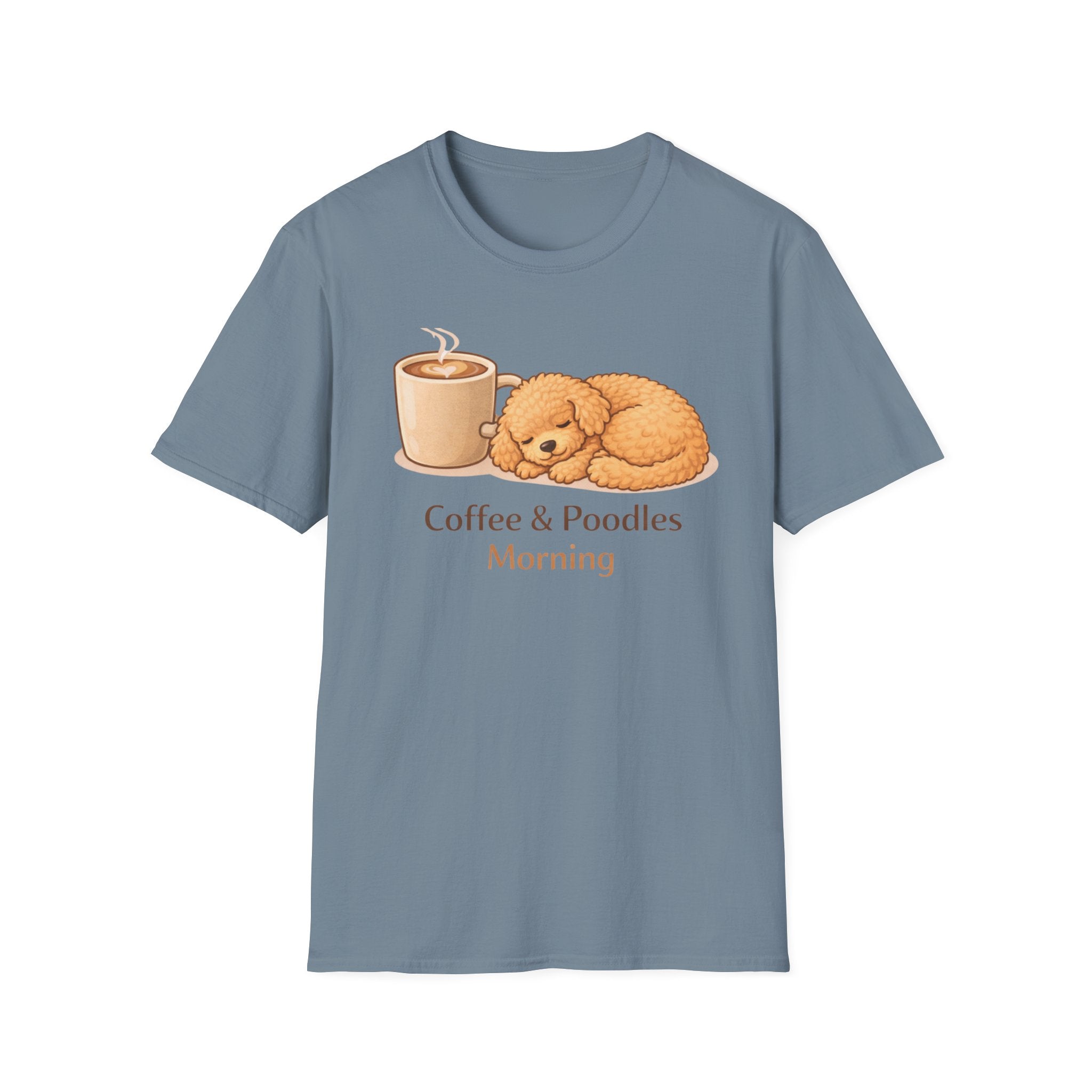Coffee & Poodles Morning T-Shirt