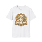 Poodle Mama Filigree Emblem T-Shirt