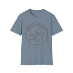 Coffee & Poodles Badge T-Shirt
