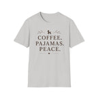 Coffee.Pajamas.Peace.Poodle T-Shirt