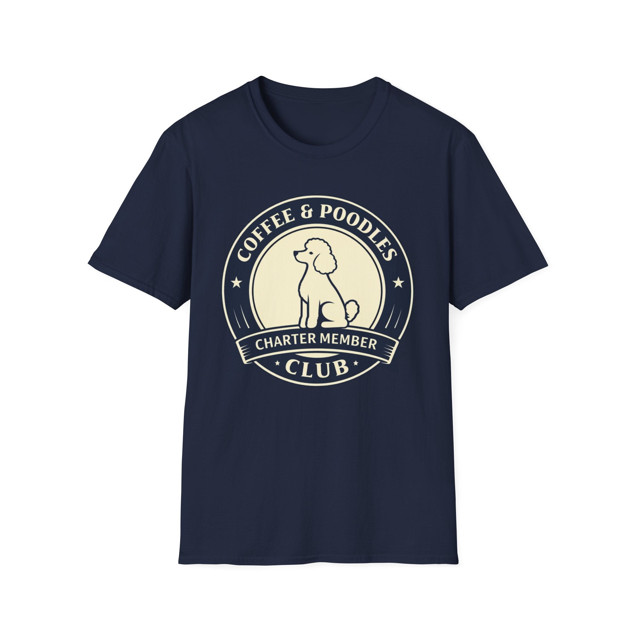 Coffee & Poodles Charter Club T-Shirt