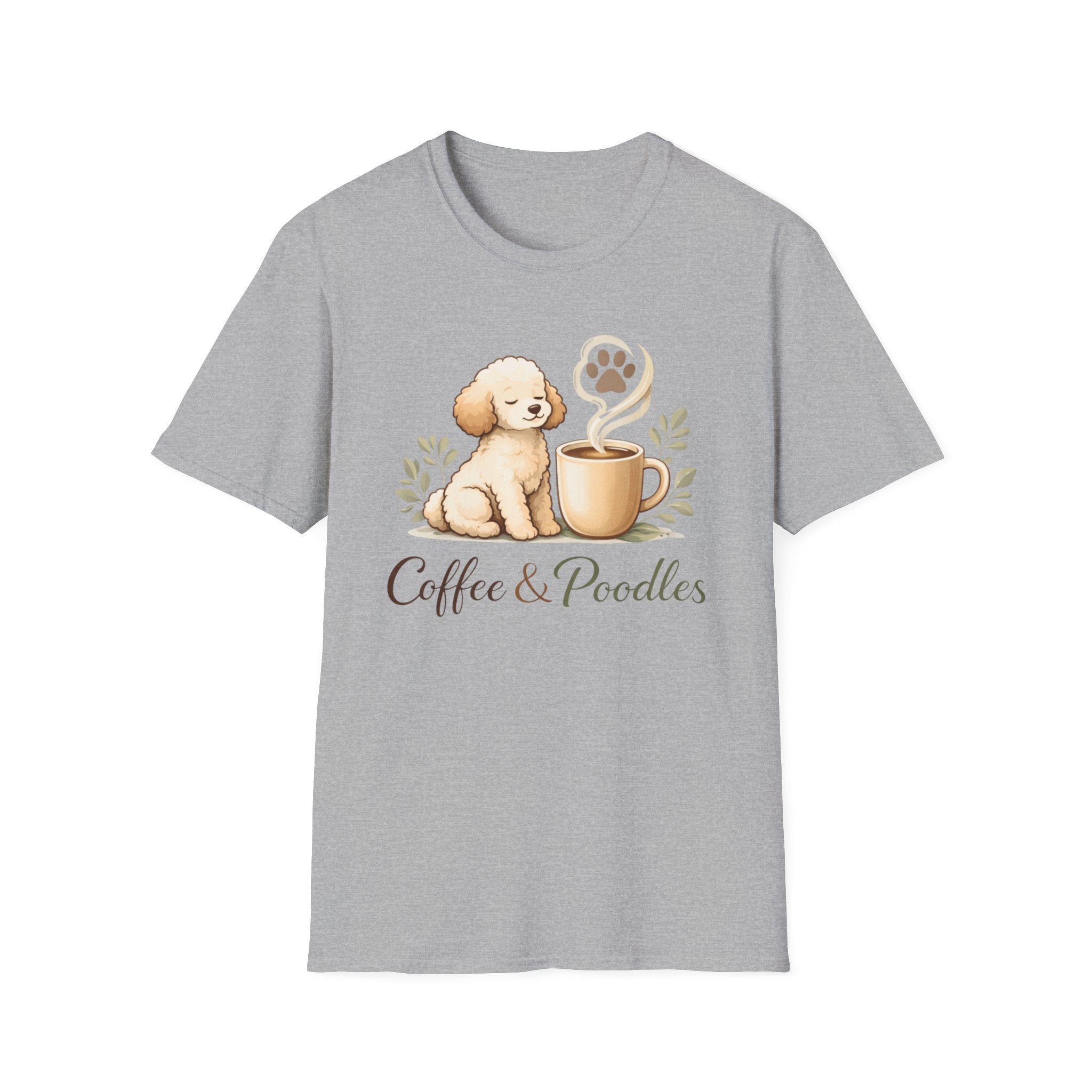 Coffee & Poodles Organic T-Shirt