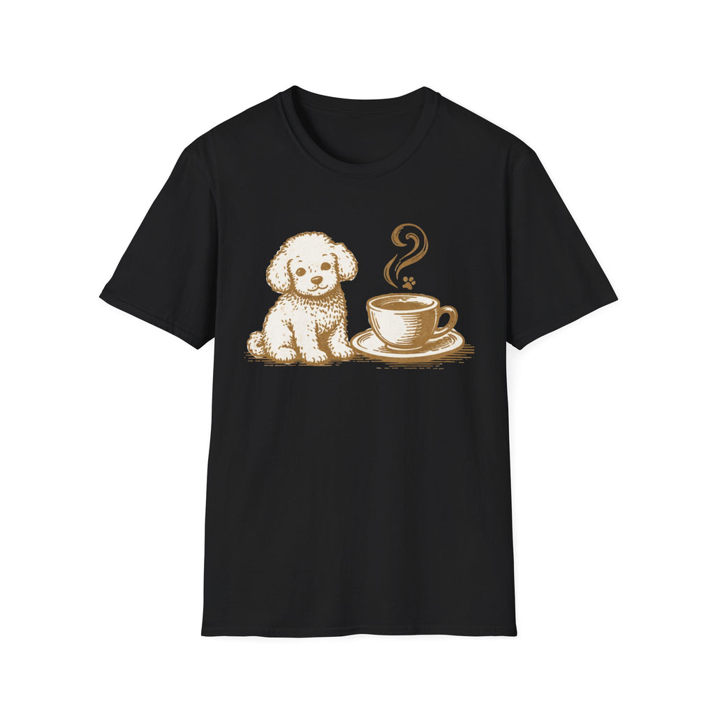 Poodle & Coffee Image T-Shirt