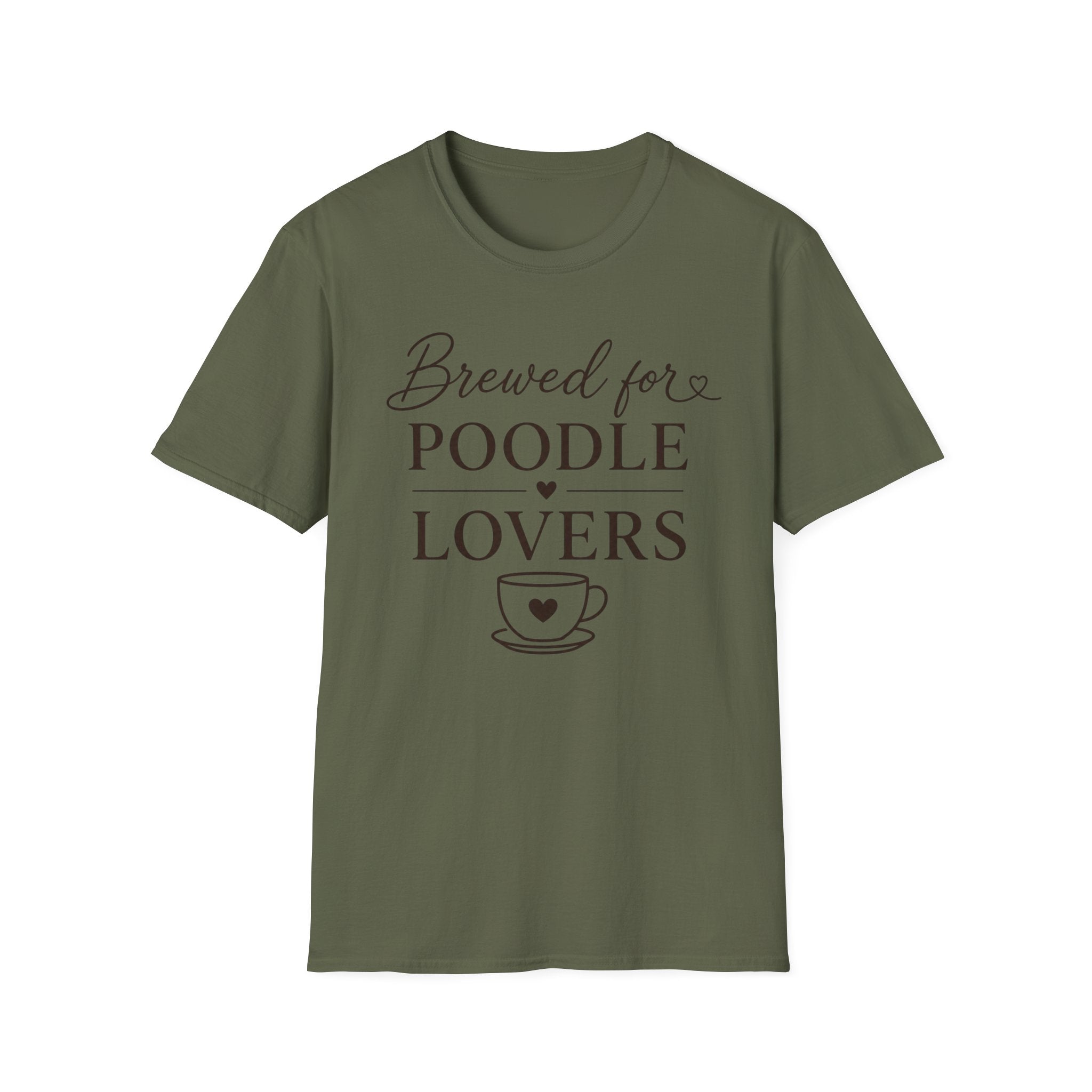 Brewed for Poodle Lovers T-Shirt