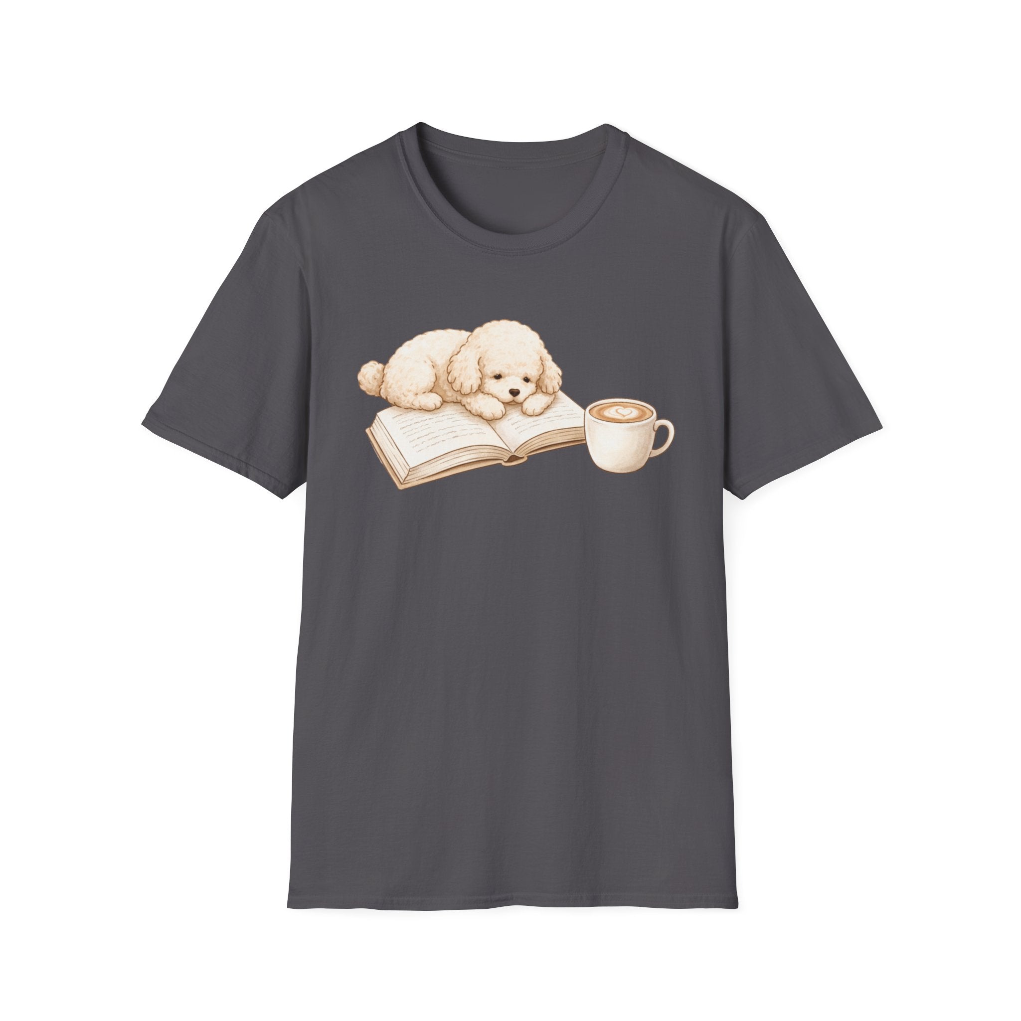 Poodle.Book.Coffee T-Shirt