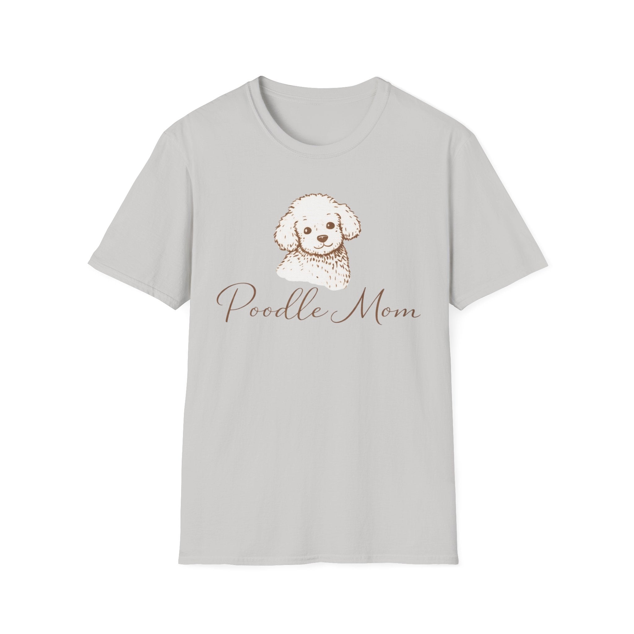 Poodle Mom - Creme Poodle T-Shirt