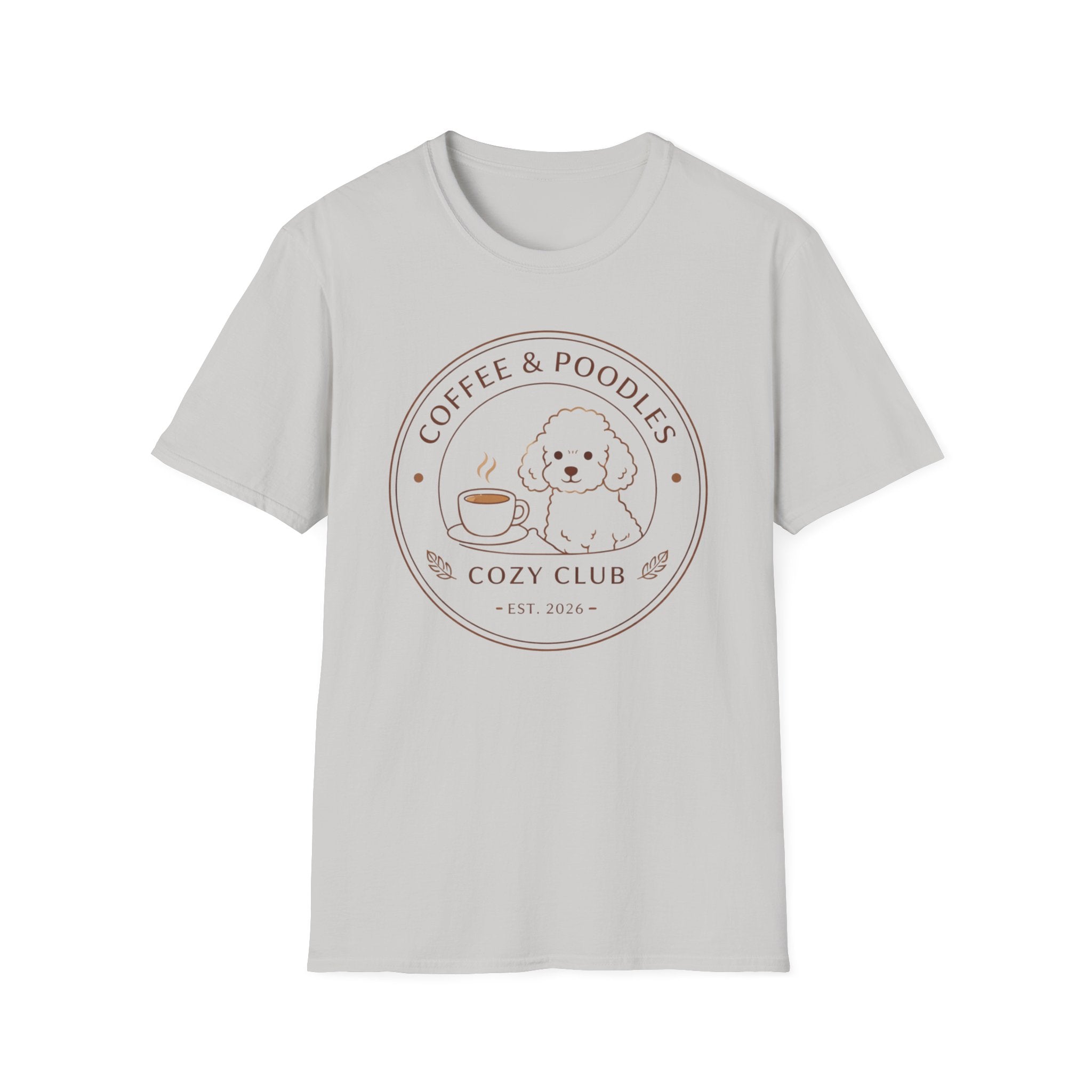 Coffee & Poodles Est. 2026 T-Shirt