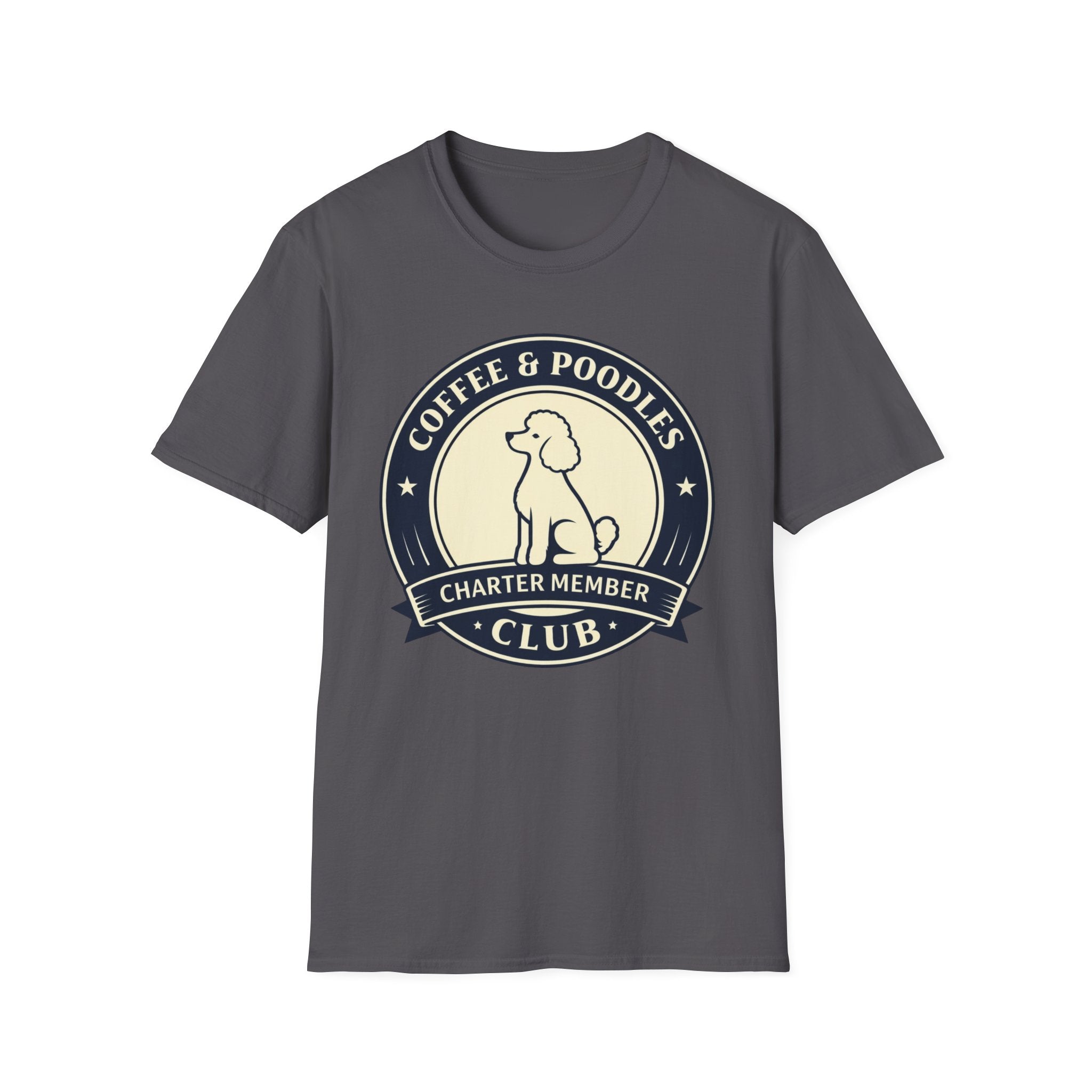 Coffee & Poodles Charter Club T-Shirt