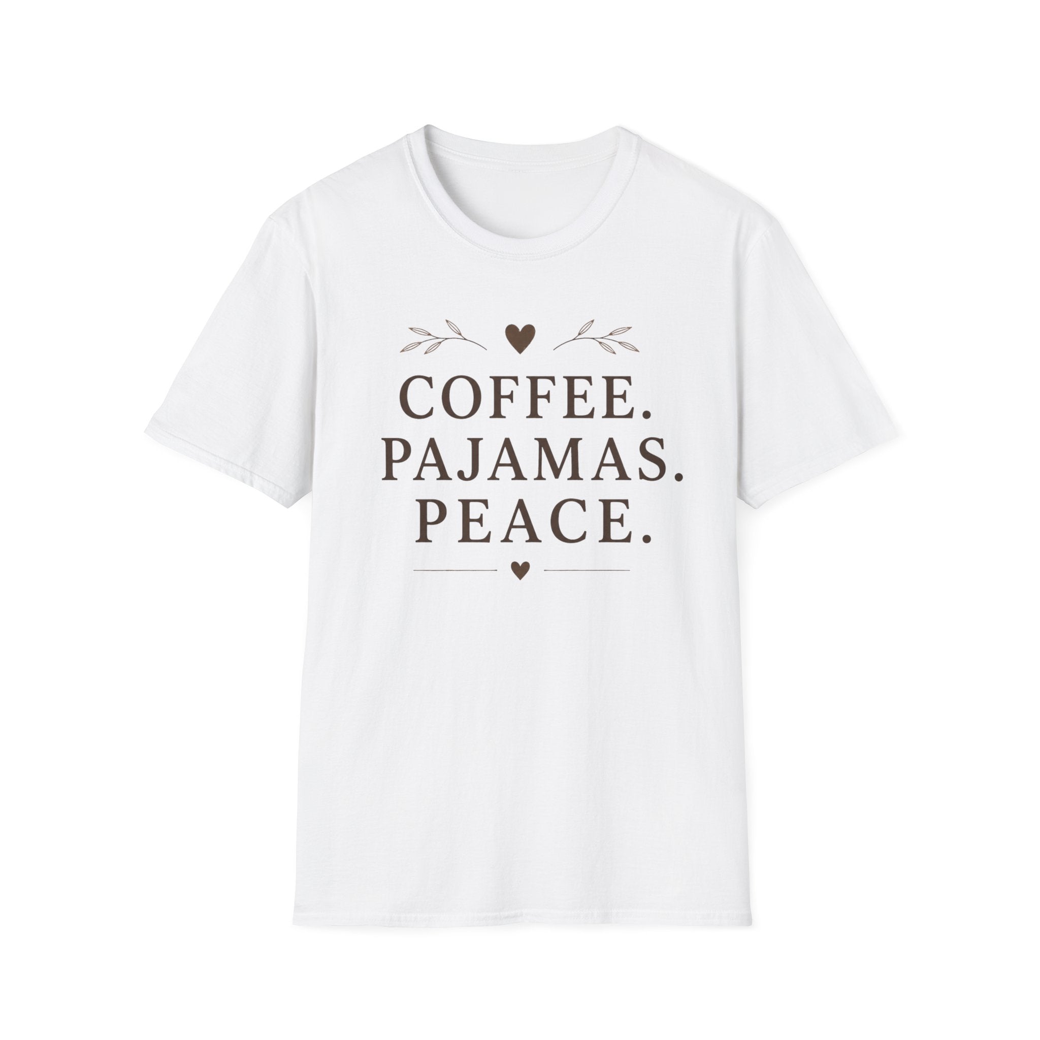 Coffee.Pajamas.Peace.Heart T-Shirt