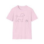 Poodle & Coffee Silhoutte T-Shirt